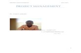 Project management  project scheduling