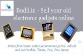 Budli.in - Sell your 2nd hand gadgets online