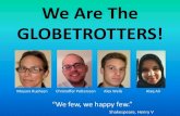 We are the globetrotters!