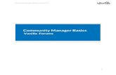 Community Manager Basics