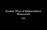 Scottish wars of Independence Homework