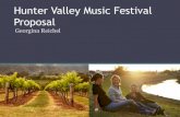 Hunter valley music proposal