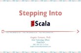 Stepping into Scala