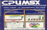 Revista CPU MSX AMIGA - No. 34 - 1988