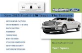 New 2013 Ford F 150 Truck – The Features