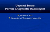 Ureteral stents for the Dx Radiologist