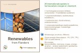 Renewables from Flanders