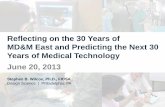 Reflecting on 30 years of MD&M East and the next 30 years of medical technology