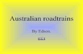 Transport Australia. Road trains