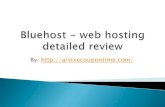 Bluehost   web hosting detailed review