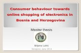 Biljana Lukic_Consumer behaviour towards online shopping of electronics in Bosnia and Herzegovina