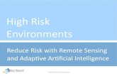 Unmanned Aerial Remote Sensing for High Risk Environments