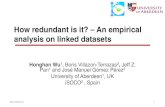 Redundancy analysis on linked data #cold2014 #ISWC2014