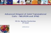 Marlies Dorloechter - JPND Joint Transnational Calls