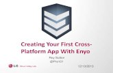 Building Your First Cross-Platform App with Enyo