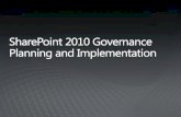 SharePoint 2010 Governance Planning And Implementation