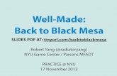 Well-Made: Back to Black Mesa (PRACTICE 2013)