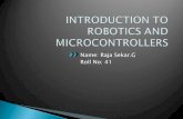 Introducttion to robotics and microcontrollers