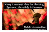 Lesson Ideas, Apps, & Resources for Christmas, Hanukkah, & Kwanzaa