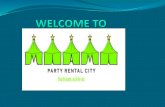 Party rental city provides all your party needs