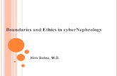 Boundaries and Ethics in cyberNephrology