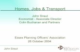 Homes jobs and transport