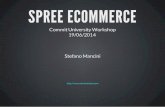 Spree Ecommerce (Commit university workshop)