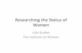 Researching the Status of Women