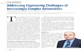 CIO Review Article: Addressing Engineering Challenges of Increasingly Complex Automobiles
