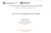 ICN2-The Cost of Changing the Food  Supply