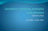 Location viewing analysis and photos powerpoint