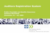 Auditors Registration System V1.21