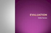 Evaulation presentation  media