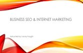 Business SEO & Internet Marketing Day 1