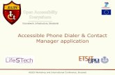 03 Workshop Aegis Phone Dialer & Contact Manager, Android version by Jon Azpiroz (VFE)
