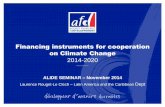 Financing Instruments for Cooperation on Climate Change (2014-2020)