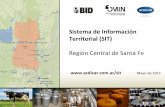 Sistema de Informacion Territorial (SIT)Region Central de Santa Fe