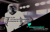 Stacey Hanke - 1st Impression Consulting, Inc.
