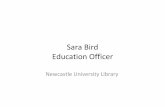 Bird - Bridging the gap between secondary and tertiary education:  the role of information literacy
