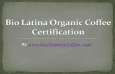 Bio Latina Organic Coffee Certification