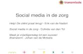 Workshop 'Social media in de zorg', door Transmissie