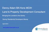 Adam Roberts Consultancy - Property Development Services