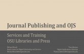 OSU Libraries and Press OJS Training