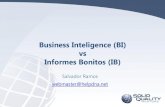 Bi vs ib   business intelligence vs informes bonitos