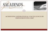 SAP at Saladino's - A Complete PowerPoint Presentation