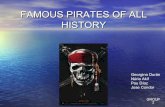 Famous pirates of all history