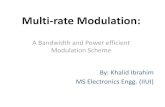 Multirate modulation