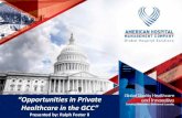 Opportunities in Private Healthcare in the GCC
