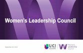WOMEN'S LEADERSHIP COUNCIL