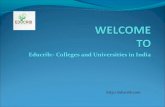 Colleges and universities in india
